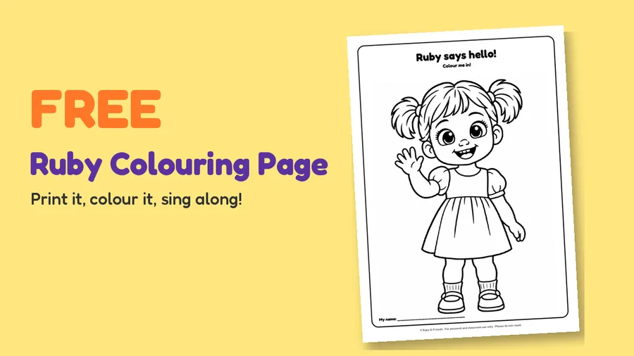 Free colouring page
