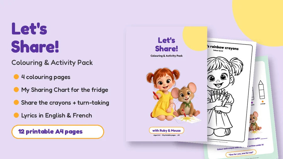 Let's Share! Activity Pack